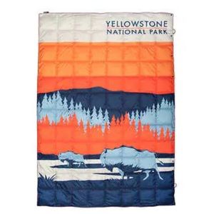 National Park Foundation Packable Camping Blanket, Yellowstone